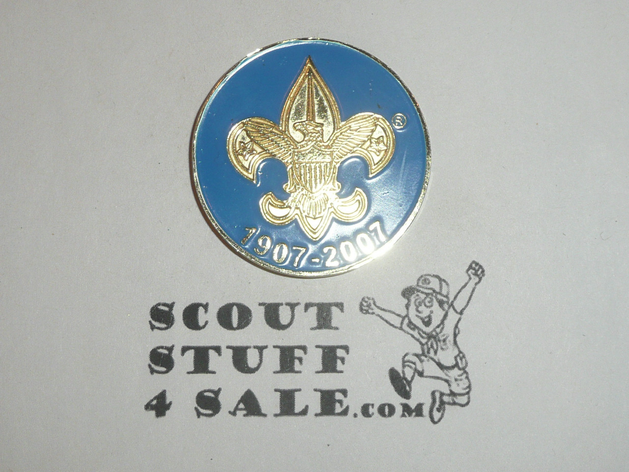 Montana Council 100th Anniversary of World Scouting Challenge Coin / Token