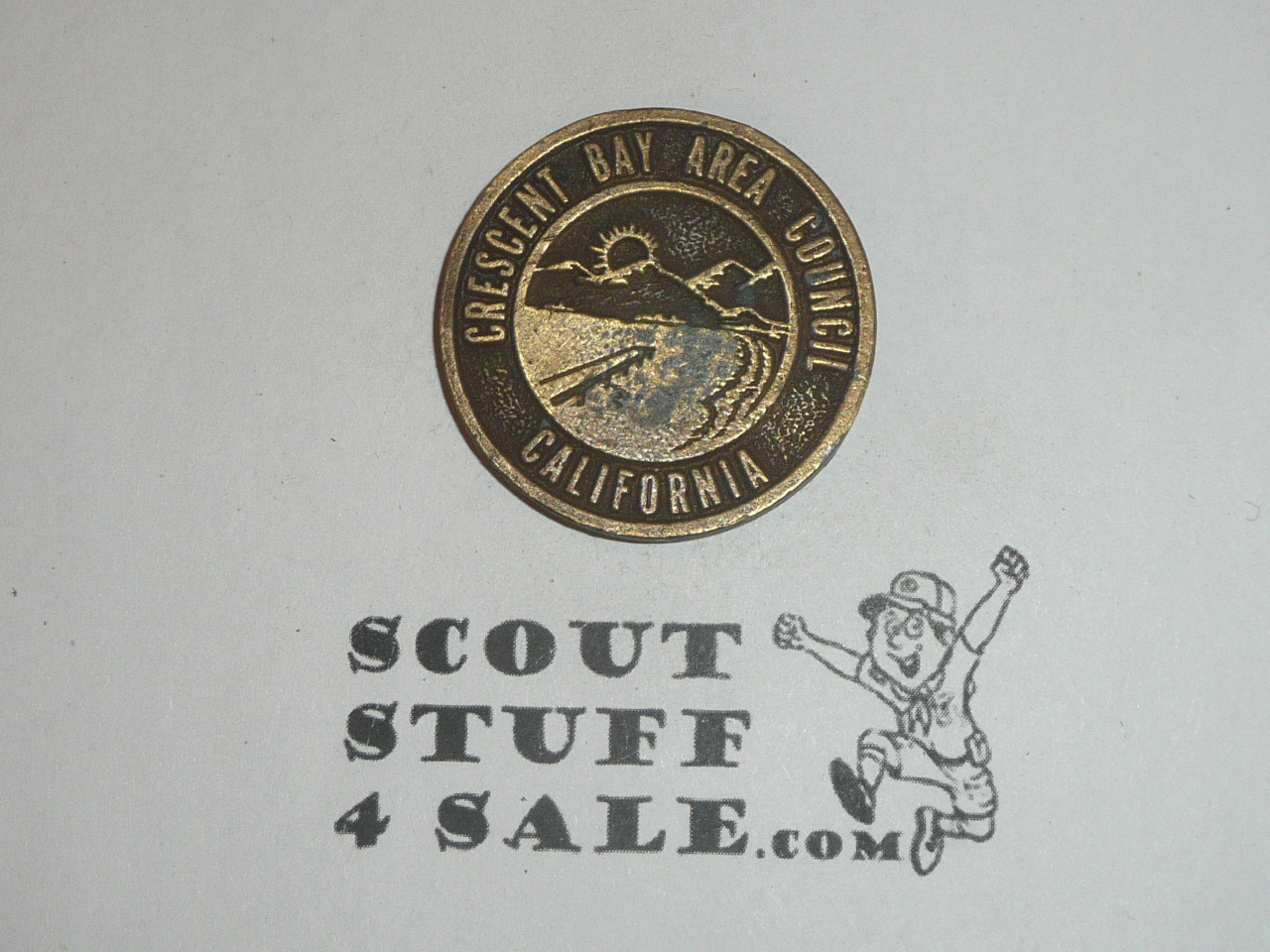 Crescent Bay Area Council Bronze Coin / Token