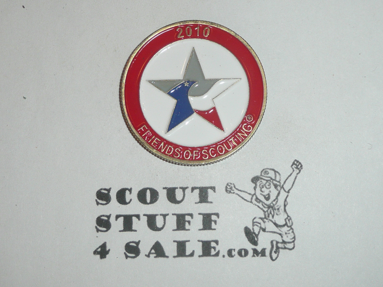 Sam Houston Area Council BSA 100th Anniversary Challenge Coin / Token