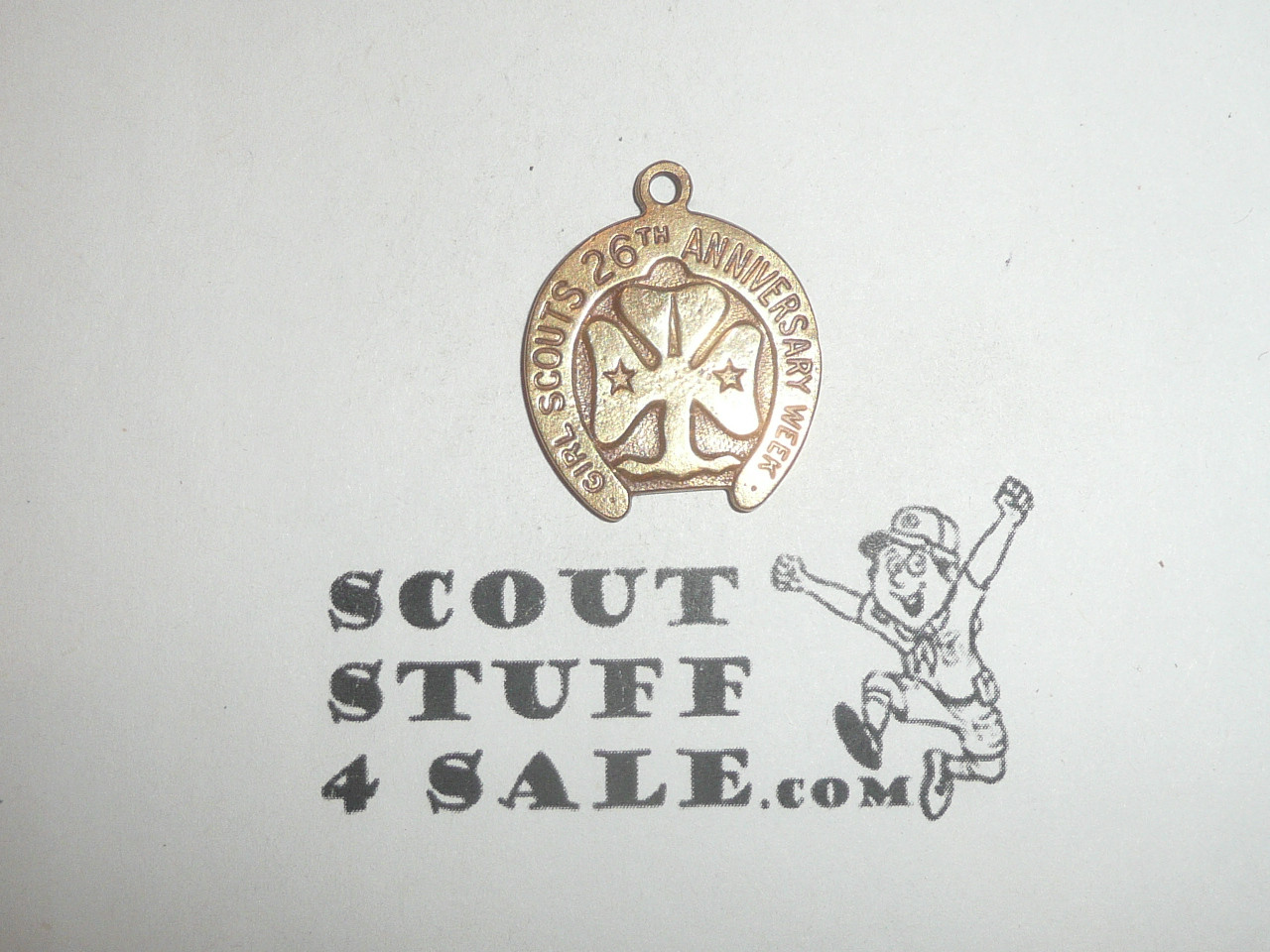 Girl Scout of the USA 26th Anniversary Week Token / Pendant
