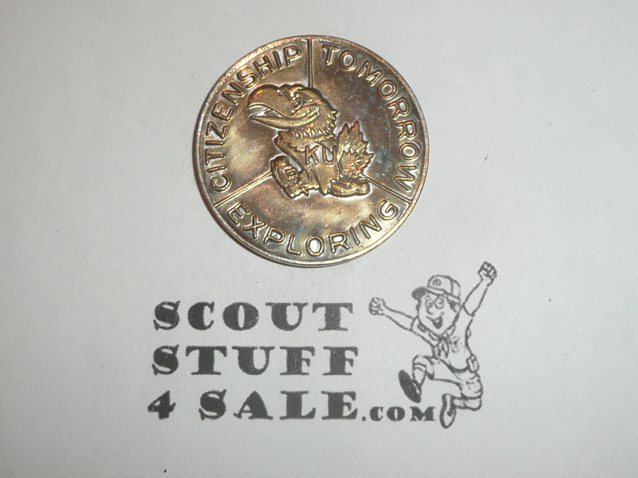 2nd Explorer National Elected Delegate Conference Coin / Token, SILVER