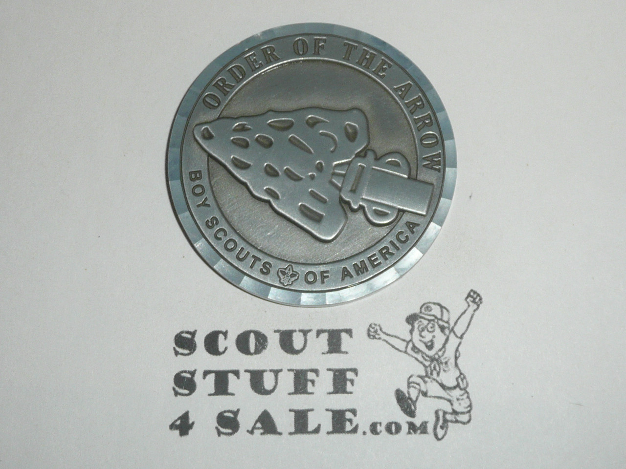 Order of the Arrow Lodge #482 Black Eagle Challenge Coin, Transatlantic Council