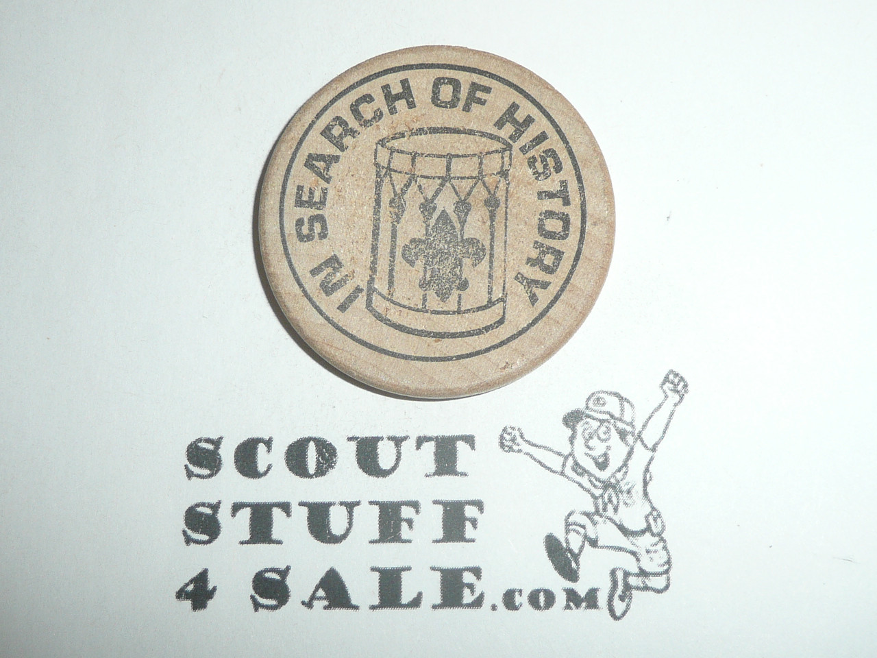 1981 National Jamboree Wooden Nickel, In Search of History