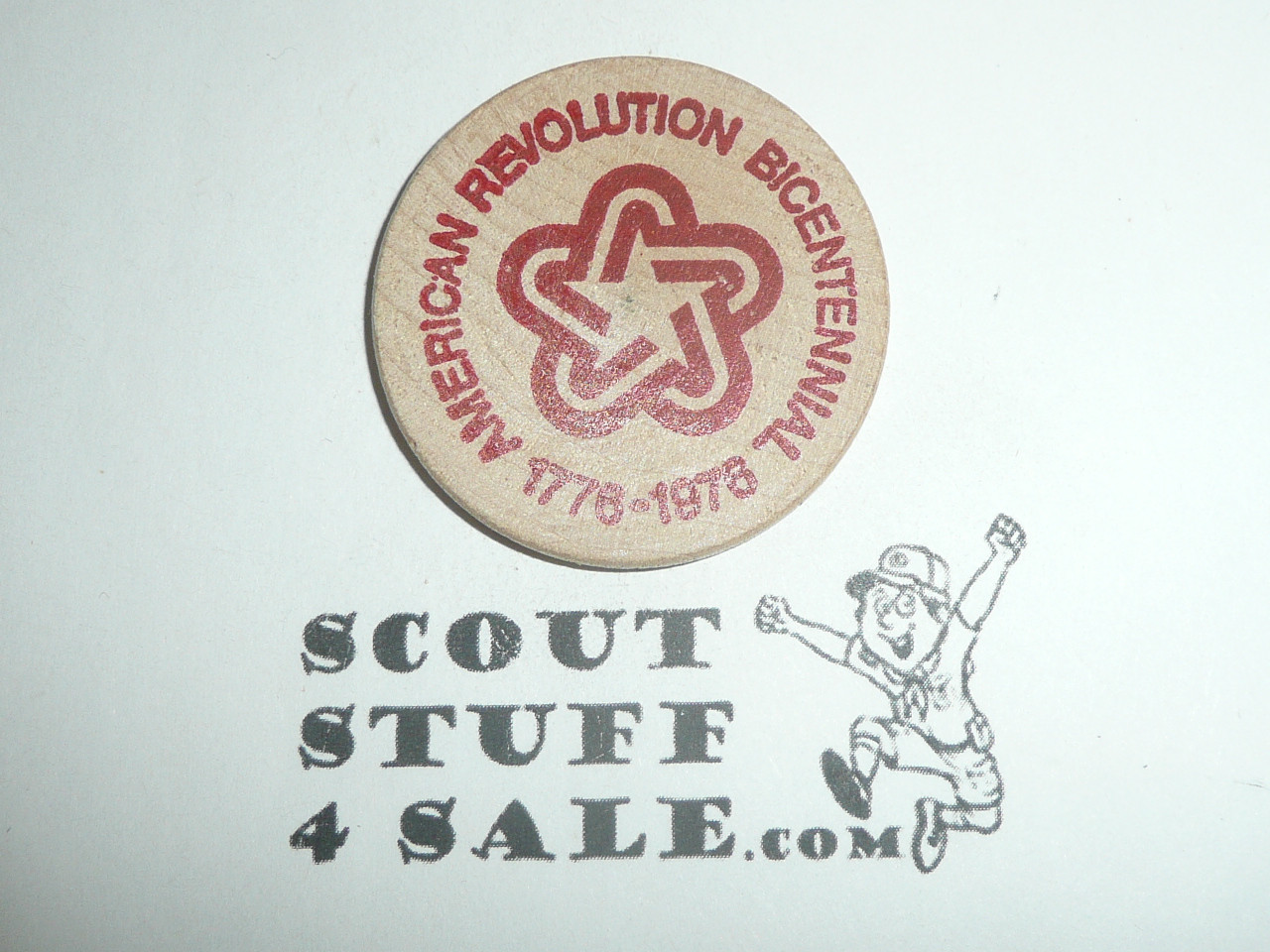 Boy Scout Troop 304 Galion OH 1976 Wooden Nickel