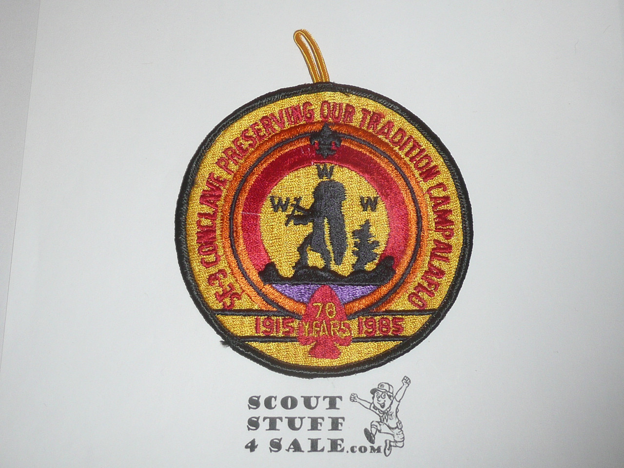 Area SE-3 Order of the Arrow Conclave Patch, 1985, Camp Alaflo