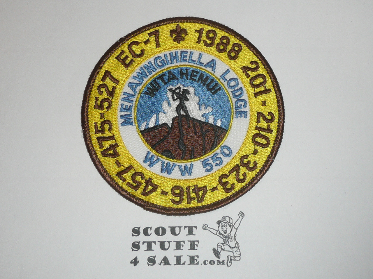 Section EC-7 Order of the Arrow Conclave Patch, 1988