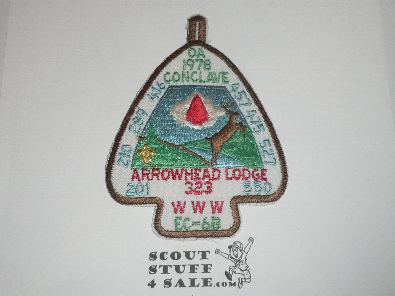 Section EC-6B Order of the Arrow Conclave Patch, 1978