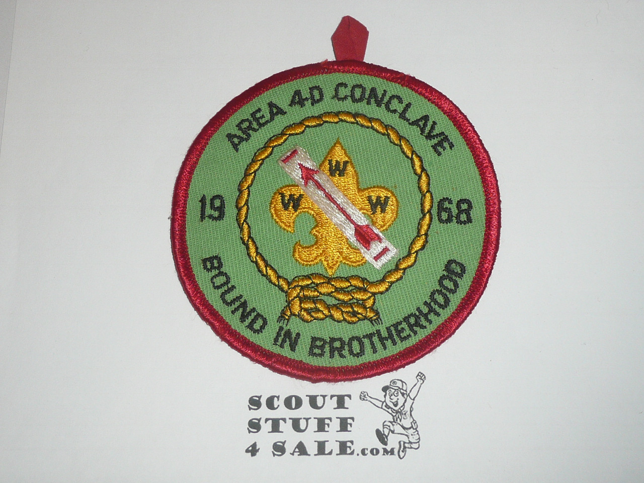 Area 4D Order of the Arrow Conclave Patch, 1968