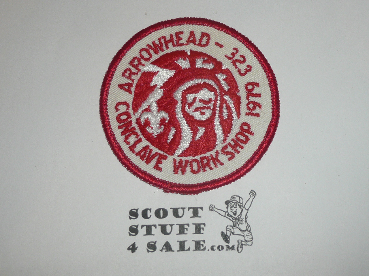Order of the Arrow Lodge #323 Arrowhead 1979 Conclave Workshop Patch