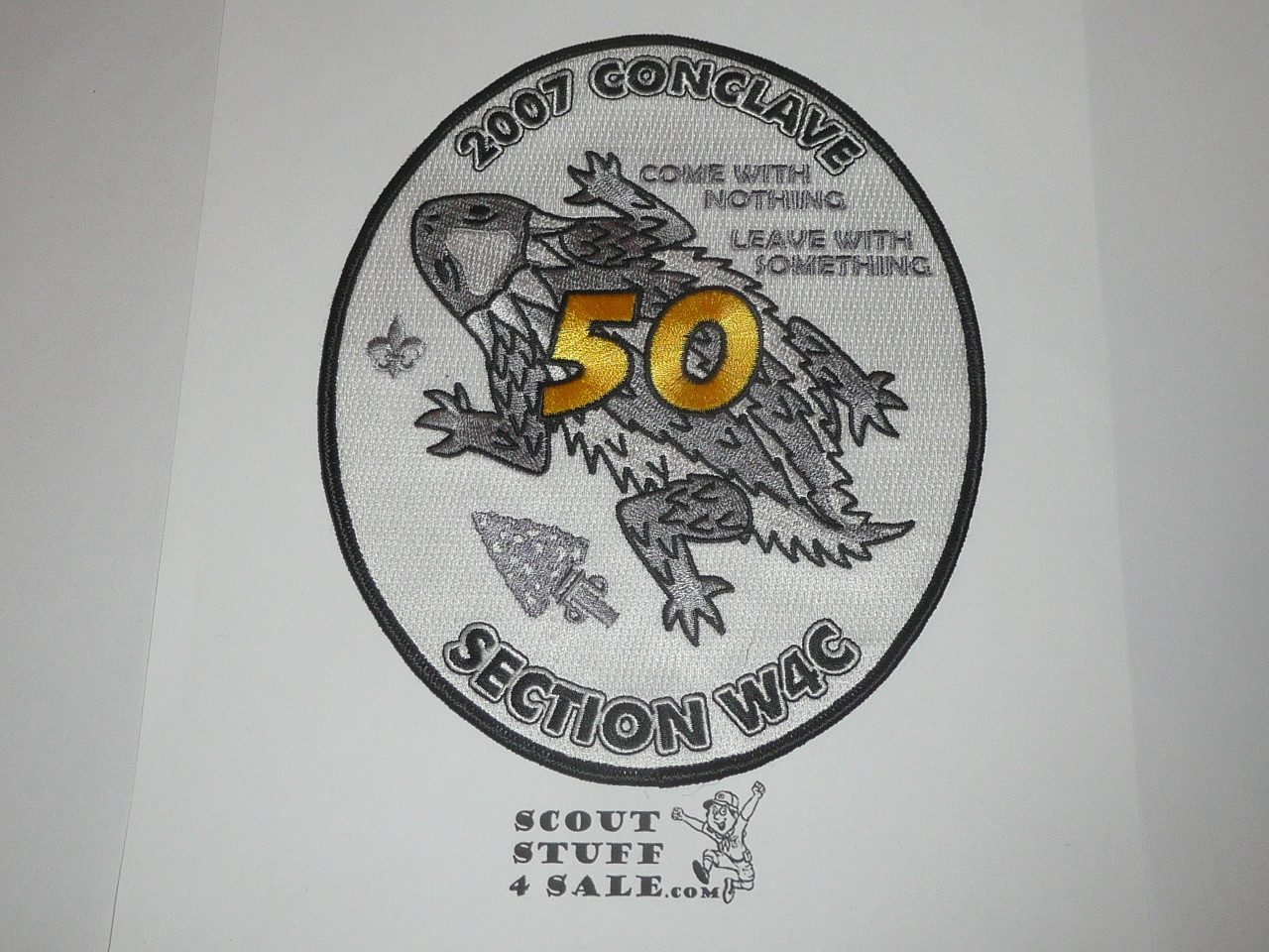 Section W4C Order of the Arrow Conclave Jacket Patch, 2007