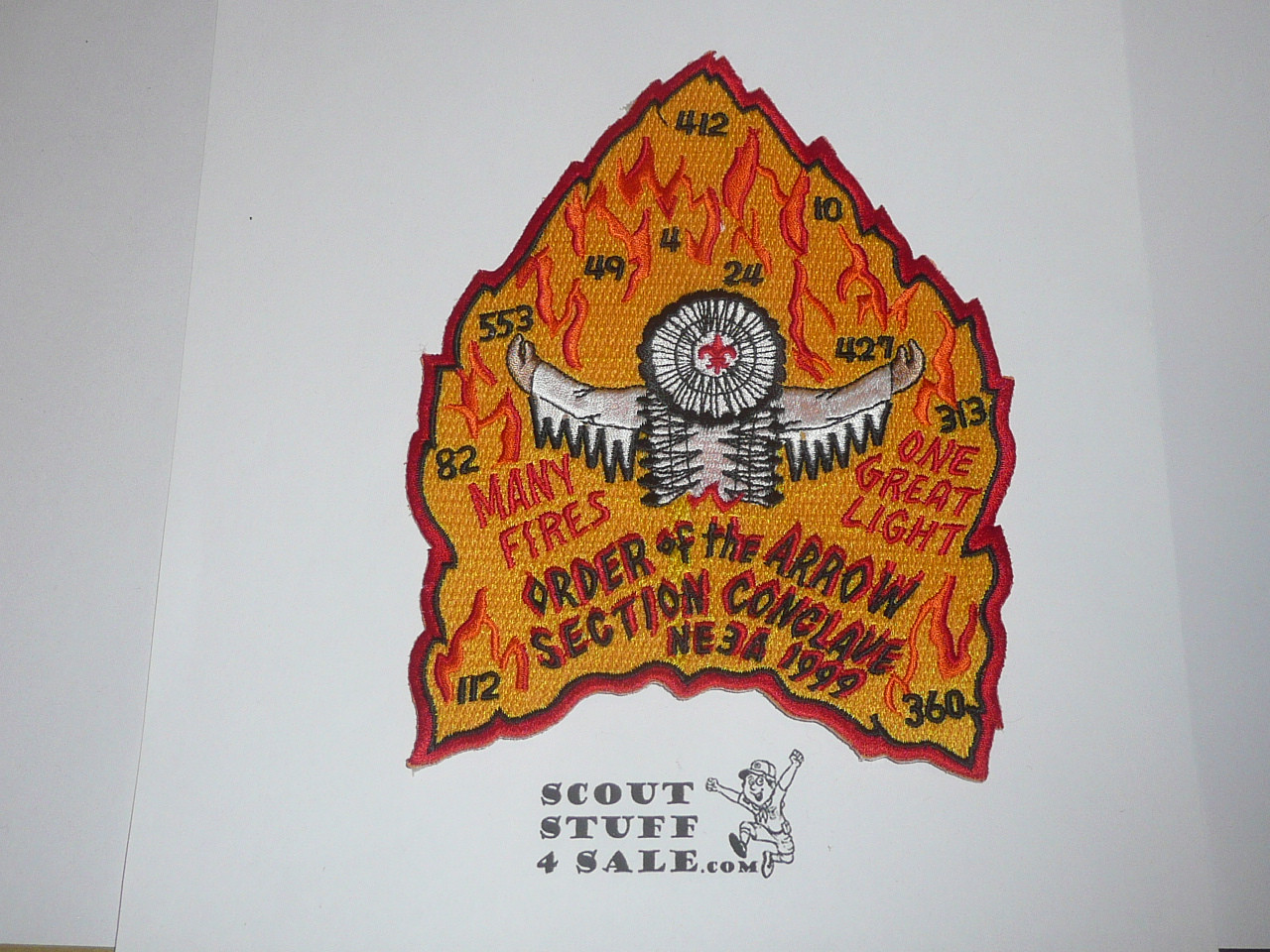 Section NE-3A Order of the Arrow Conclave Patch, 1999