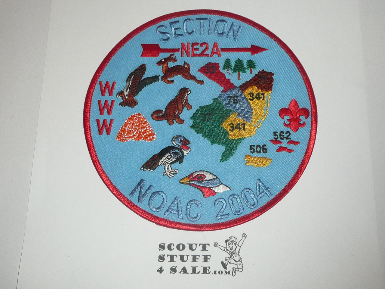 Section NE2A Order of the Arrow 2004 NOAC Patch