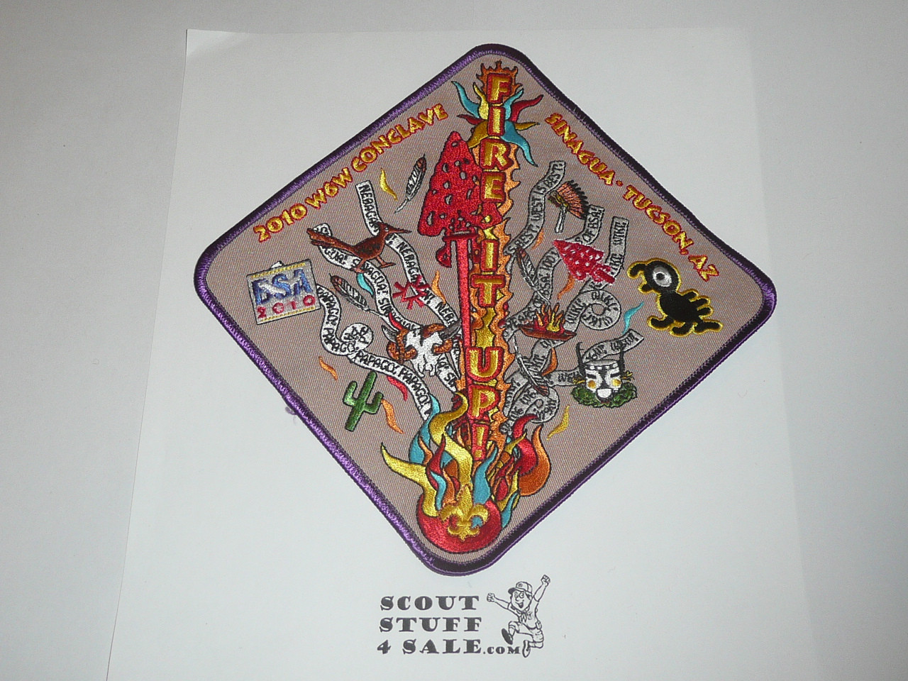 Section W6W Order of the Arrow Conclave Jacket Patch, 2010