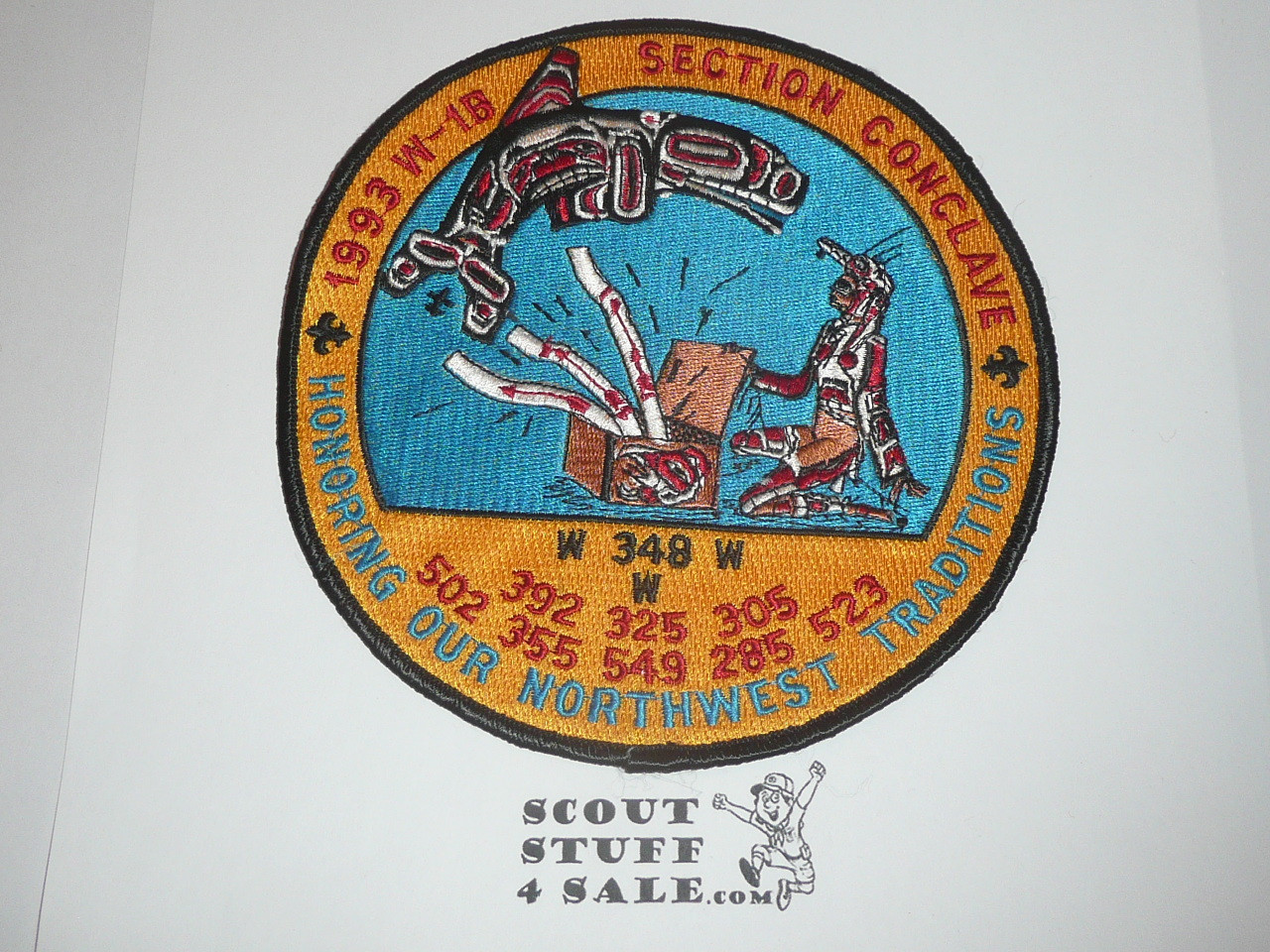 Section W1B Order of the Arrow Conclave Patch, 1993