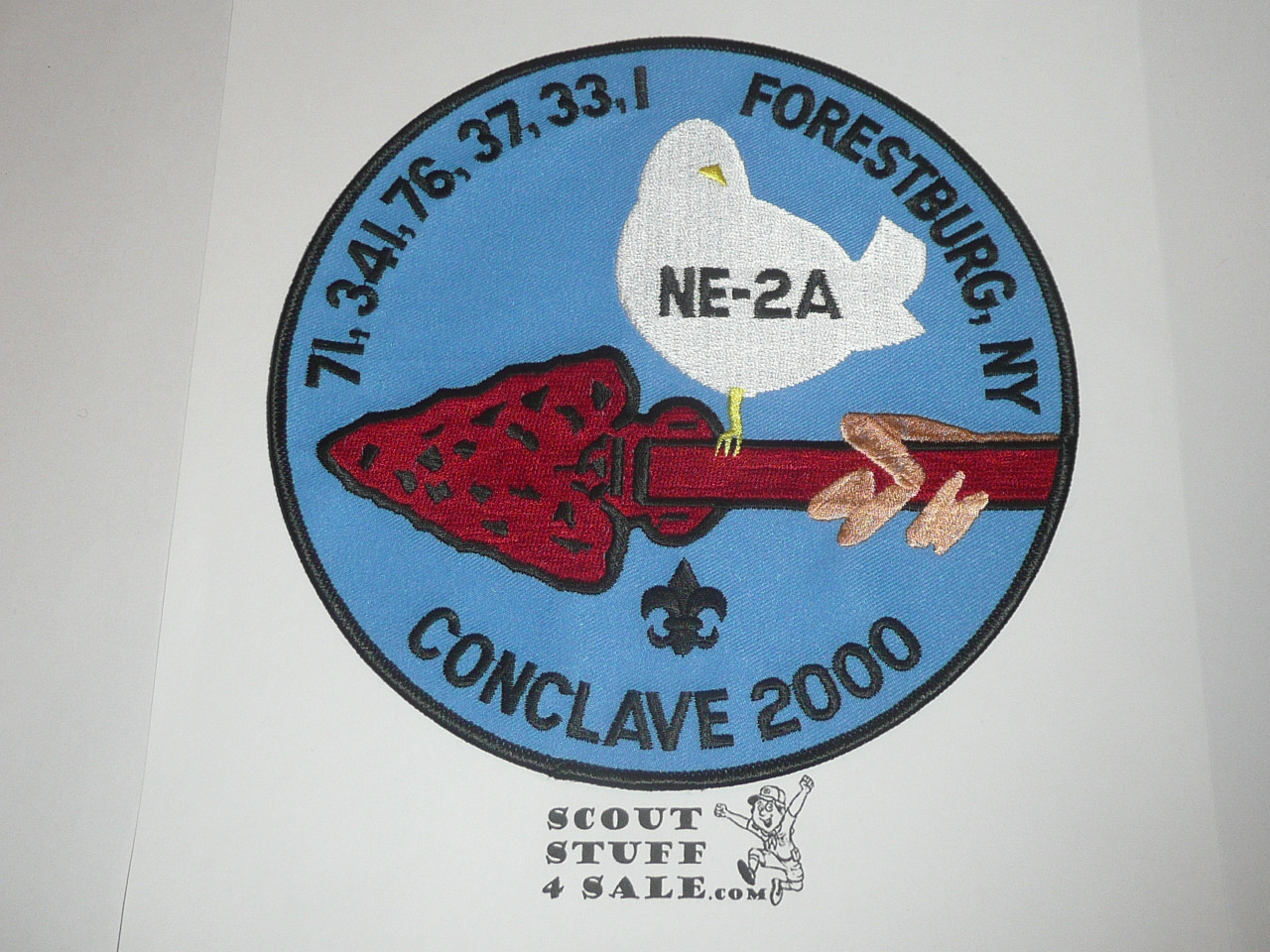 Section NE-2A Order of the Arrow Conclave Patch, 2000