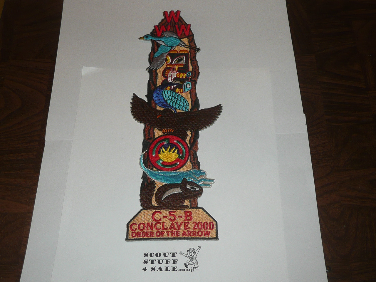 Section C5B Order of the Arrow Conclave Jacket Patch, 2000