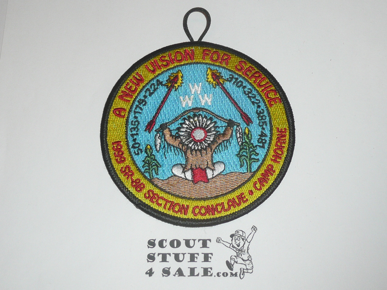 Section SR-8B Order of the Arrow Conclave Patch, 1999, Camp Horne