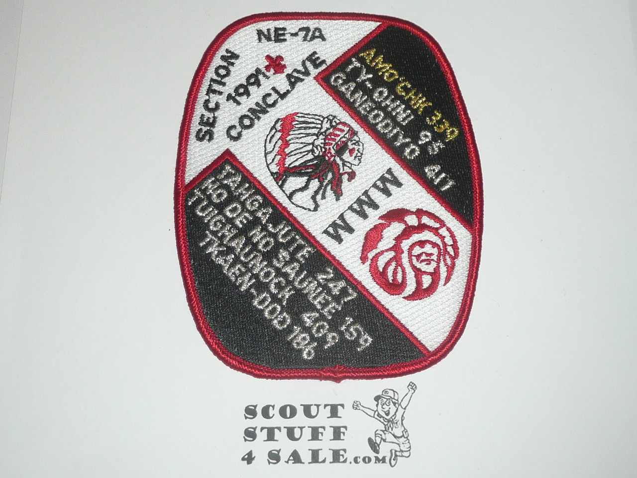 Section NE-7A Order of the Arrow Conclave Patch, 1991