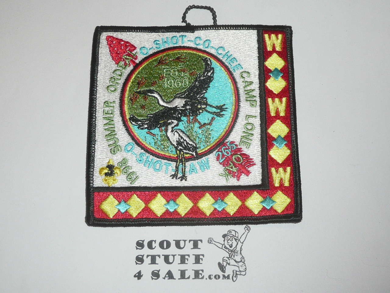 Order of the Arrow Lodge #265 O-Shot-Caw 1998 Summer Ordeal Patch