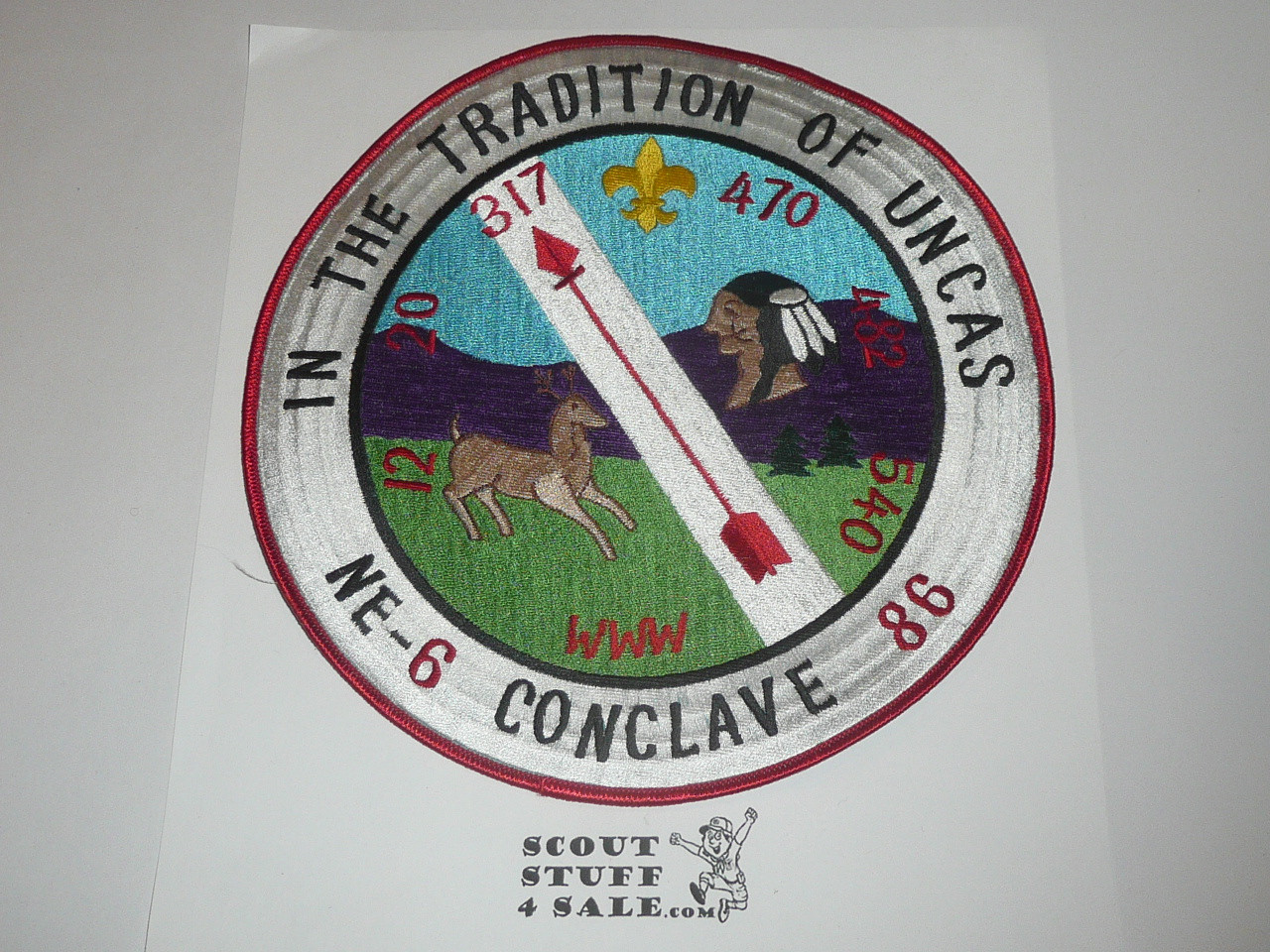 Section NE-6 Order of the Arrow Conclave Patch, 1986