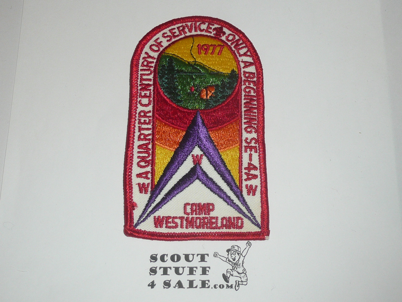 Section SE-4A Order of the Arrow Conclave Patch, 1977