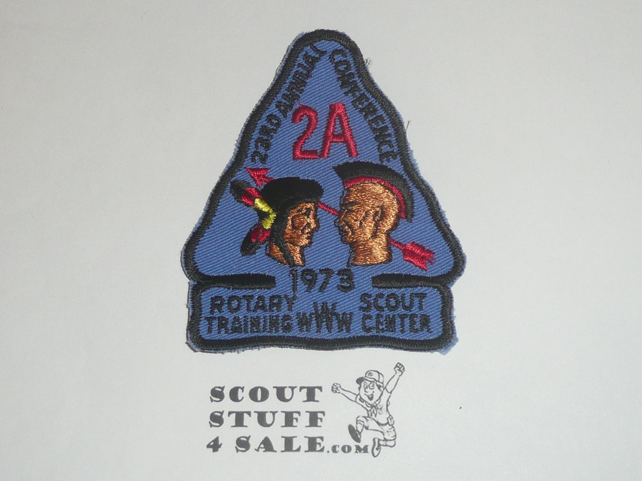 1973 Order of the Arrow Area 2-A Conference Patch, Rotary Scout Training Center