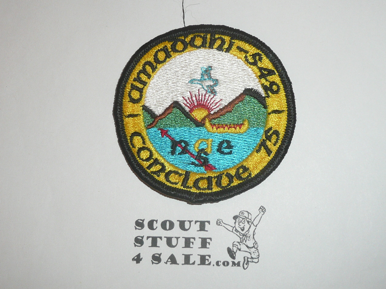 Order of the Arrow Area NE5A Conclave Patch, 1975