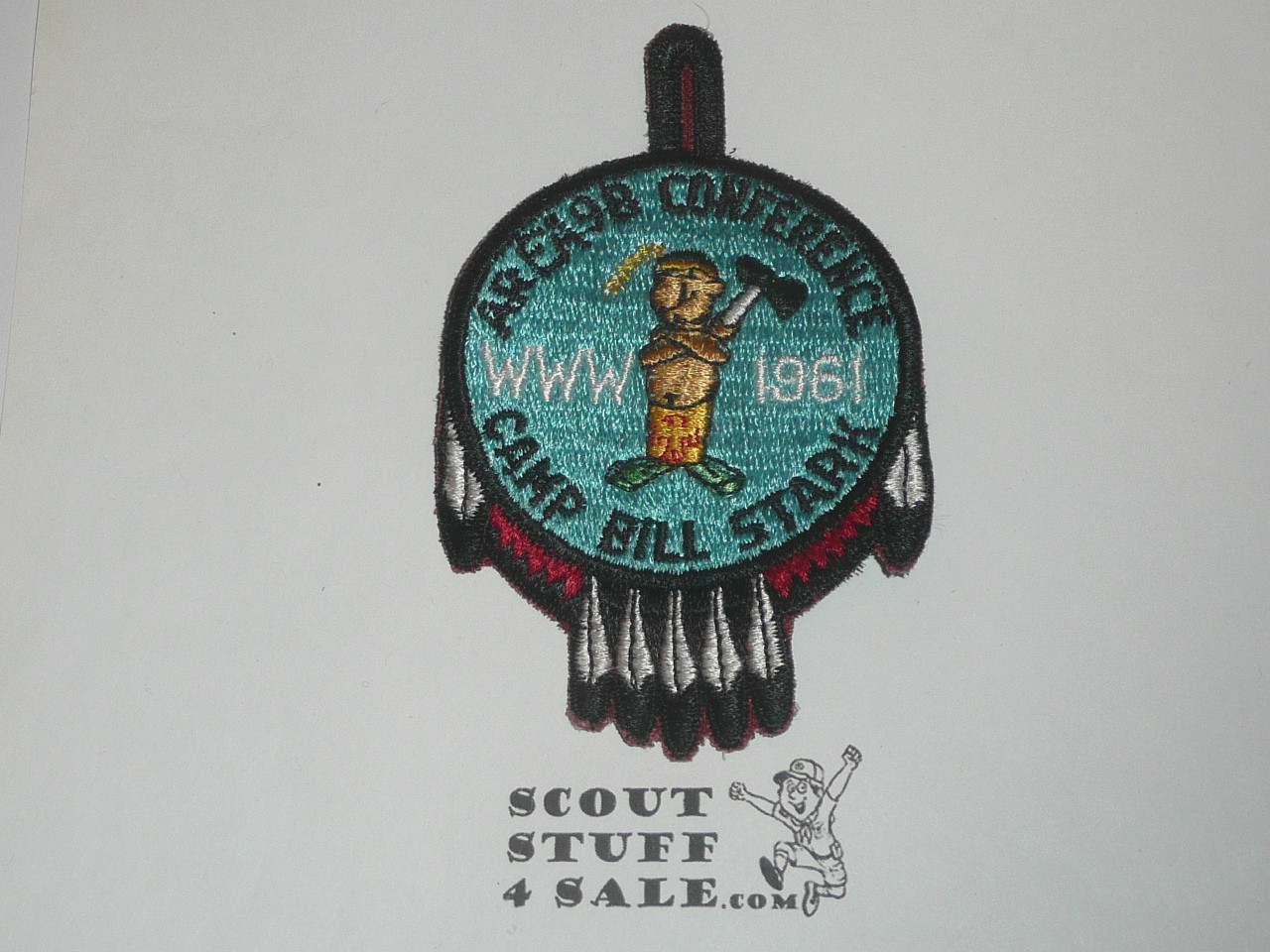 Order of the Arrow Area IX-B (9B) 1961 Conference Patch, Camp Bill Stark