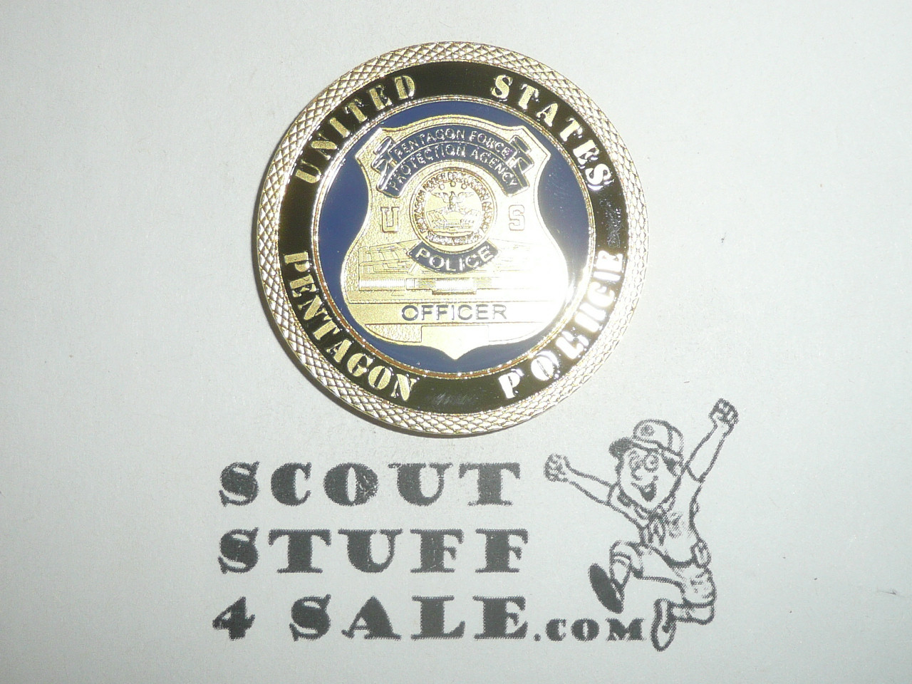 United States Pentagon Police Challenge Coin / Token