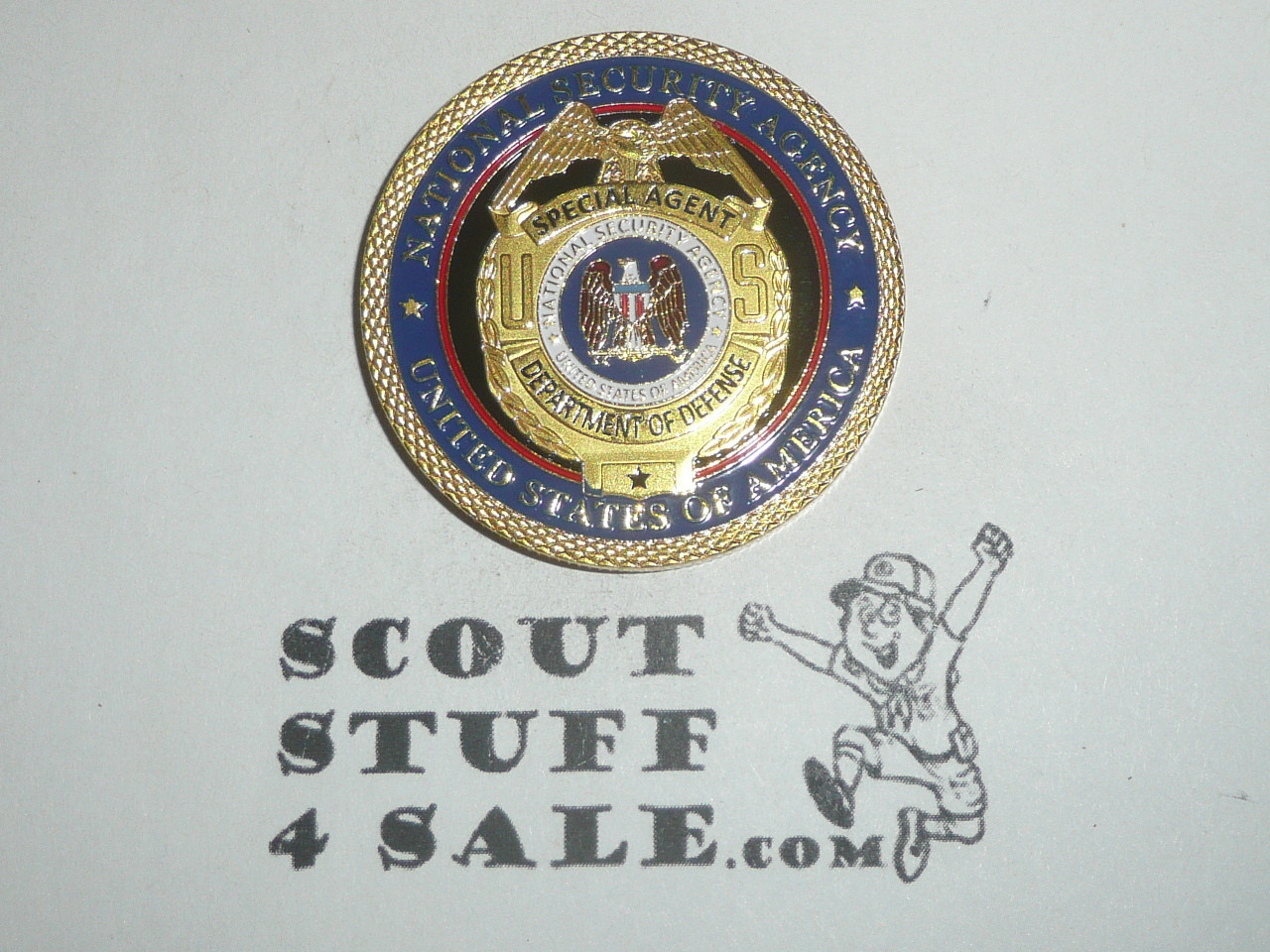 National Security Agency NSA Special Agent, Department of Defense, Challenge Coin / Token