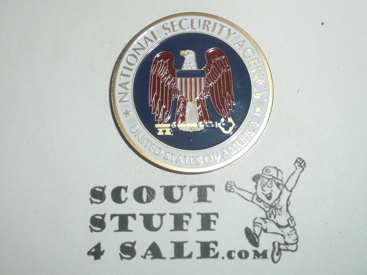 National Security Agency NSA Challenge Coin / Token