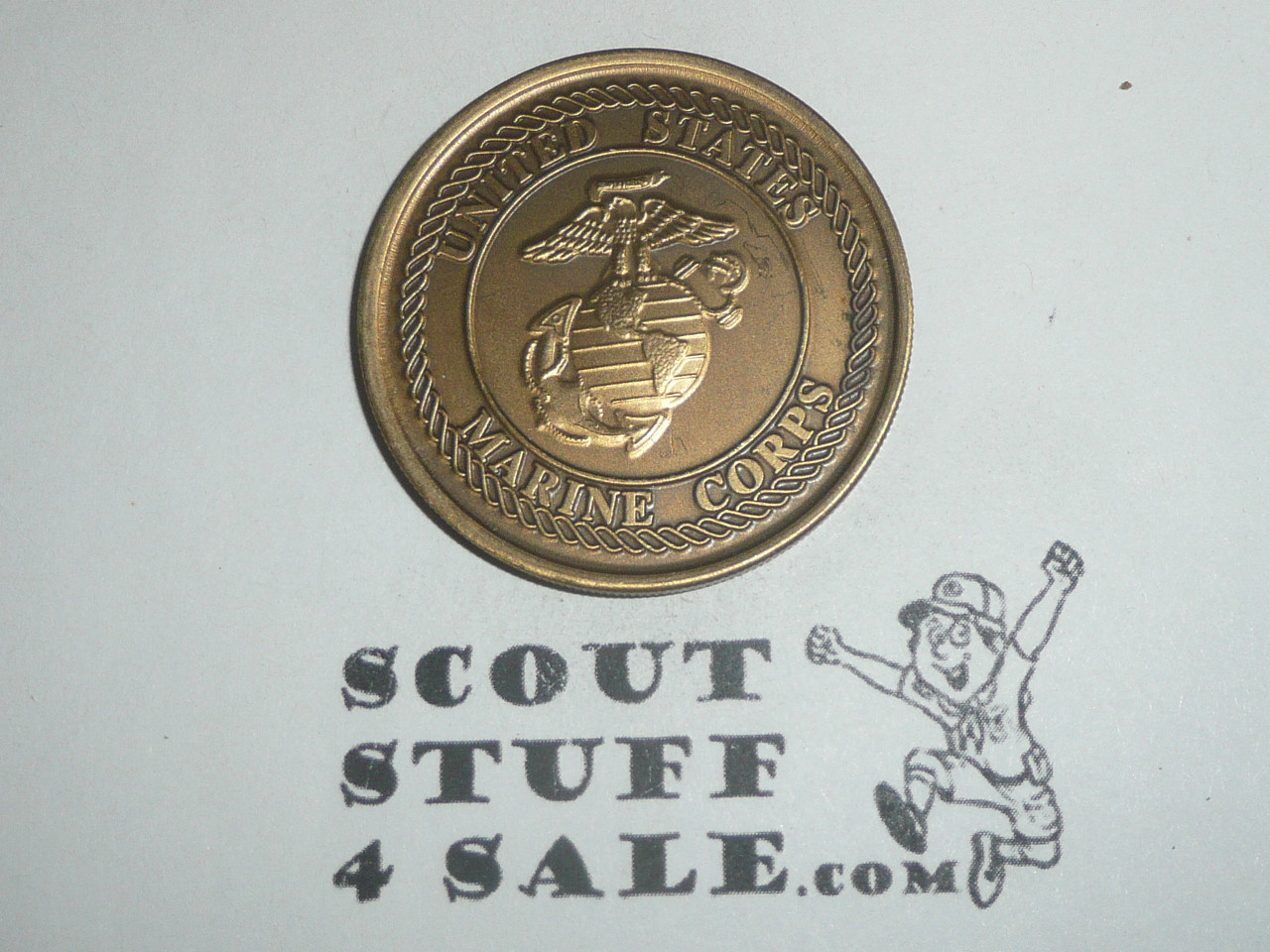 Marine Corps Veteran Challenge Coin / Token
