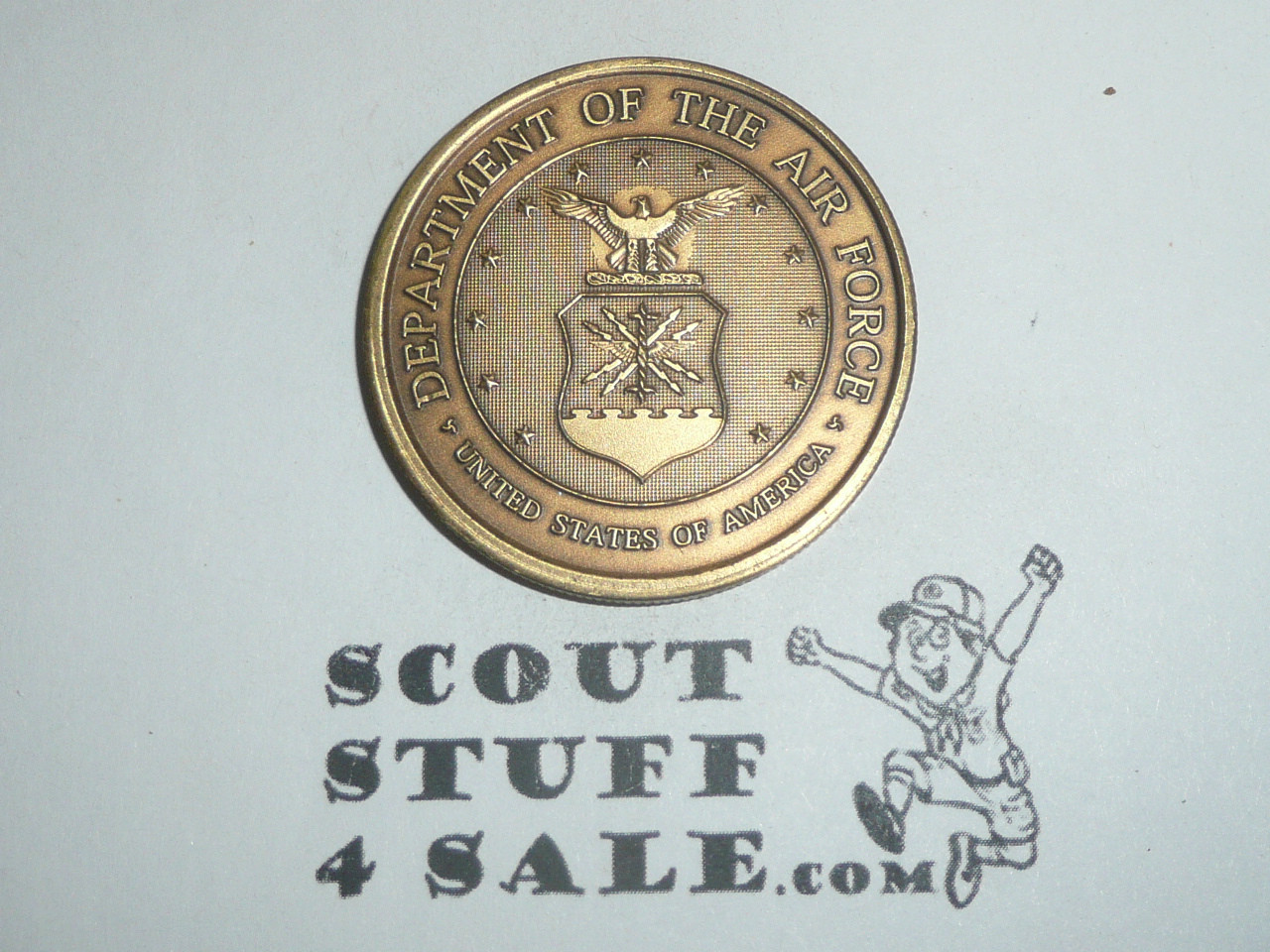Air Force Veteran Challenge Coin / Token, Department of the Air Force