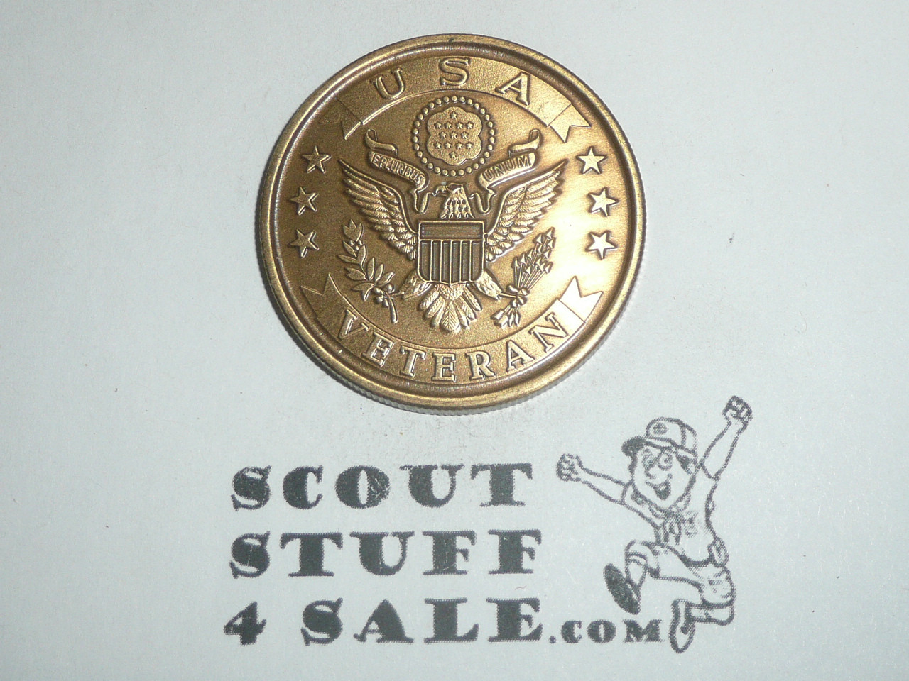 Army Veteran Challenge Coin / Token, Department of the Army