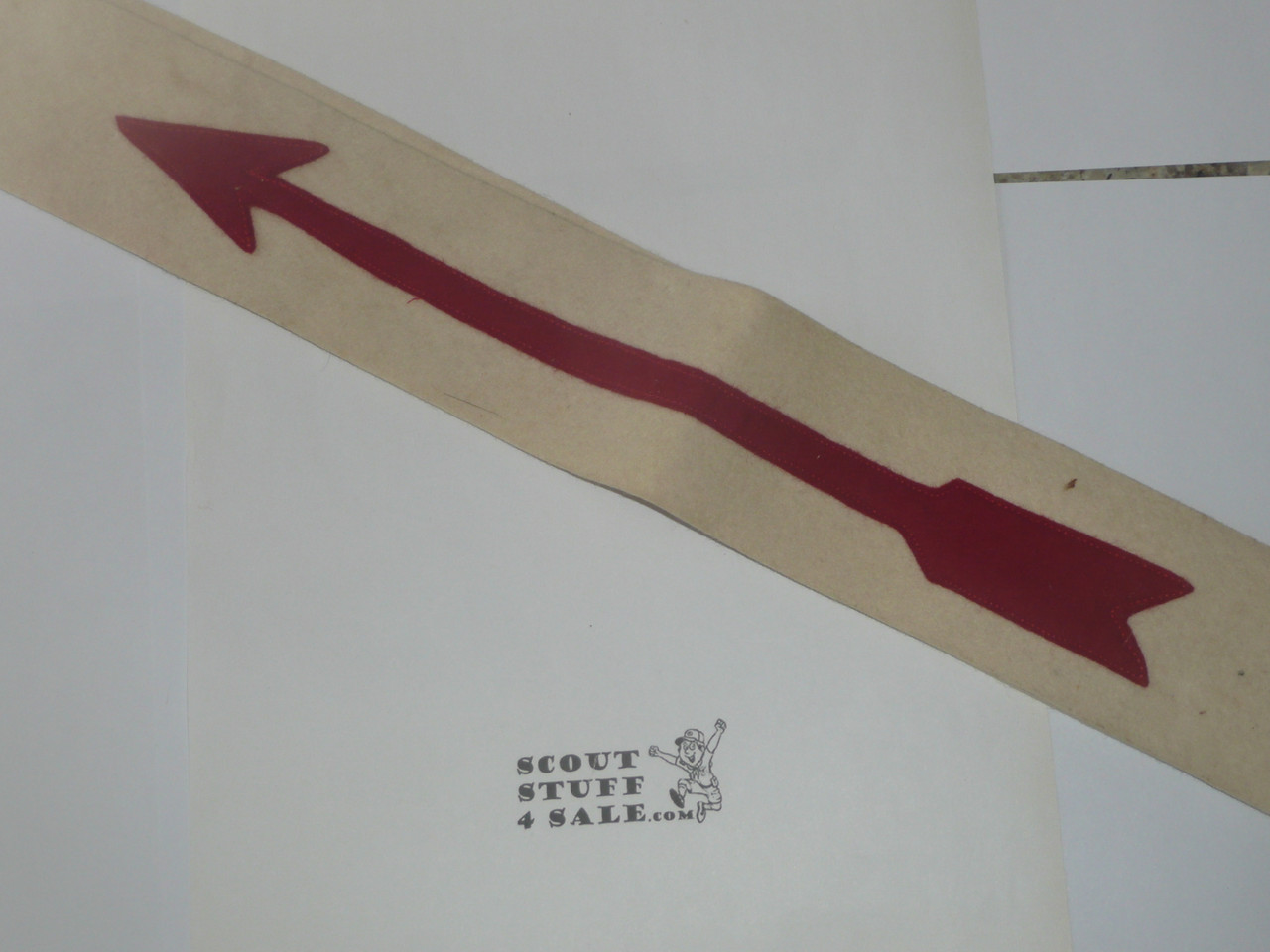 1930's-1940's Felt on Felt Ordeal Order of the Arrow Sash, Mint Condition