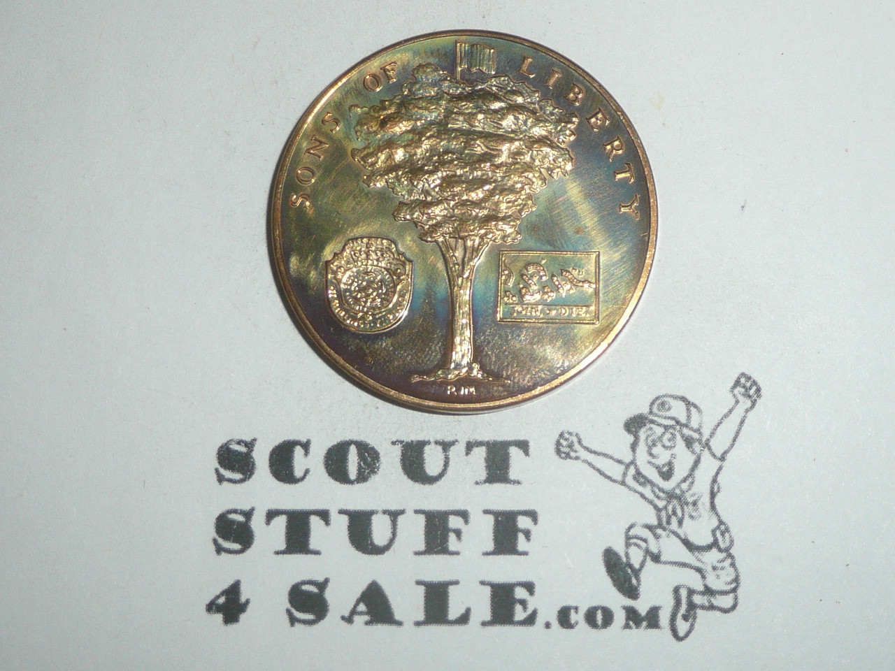 American Revolution Bicentennial Medal Coin / Token, Sons of Liberty Washington