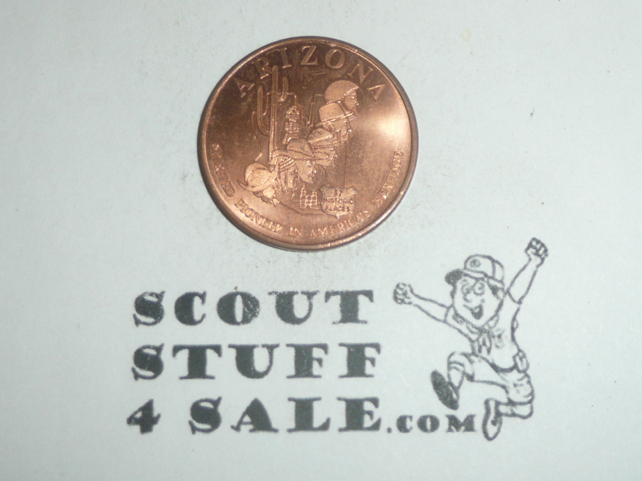 Arizona Mining Association 1976 Copper Coin / Token