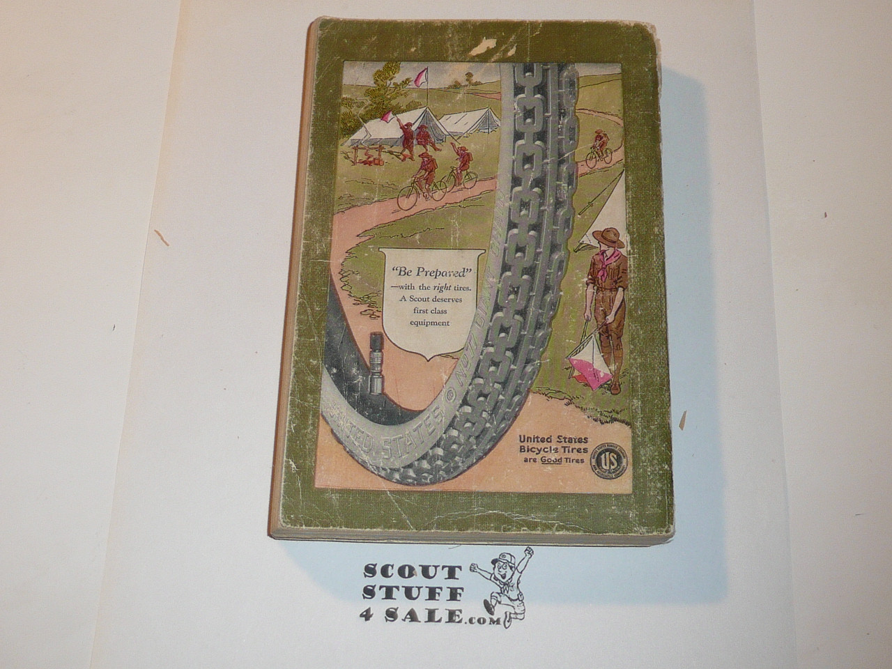 1923 Boy Scout Handbook, Second Edition, Twenty-ninth Printing, lite spine and cover wear #2