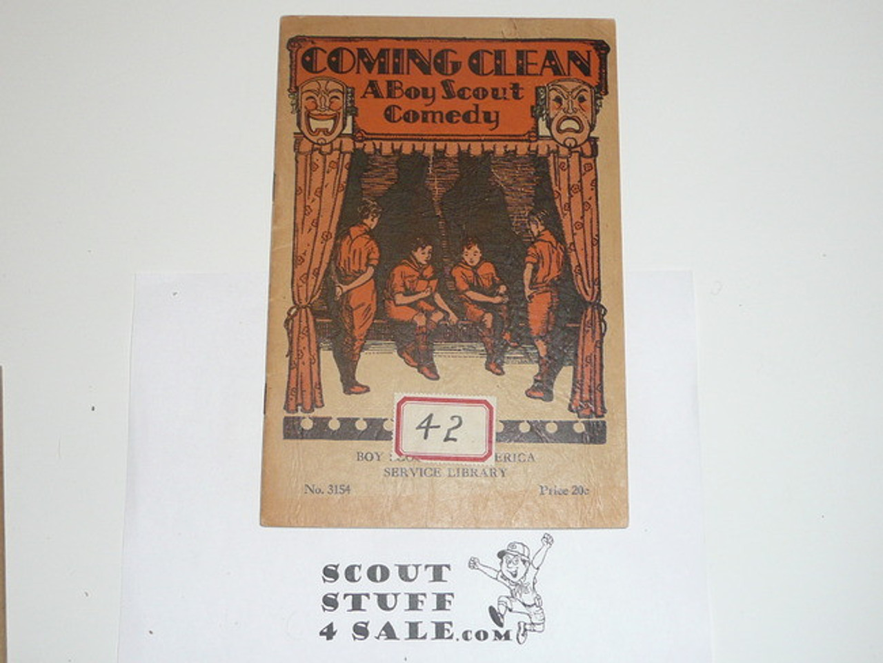 Coming Clean, A Boy Scout Comedy, Boy Scout Service Library, 10-39 Printing