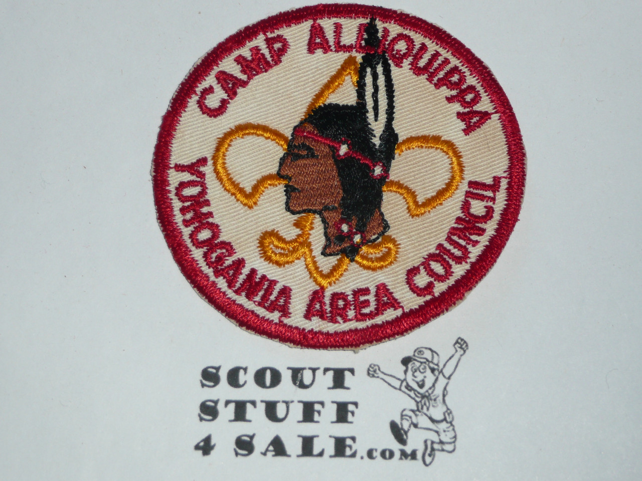 Camp Alliquippa Patch, Yohogania Area Council, wht c/e twill