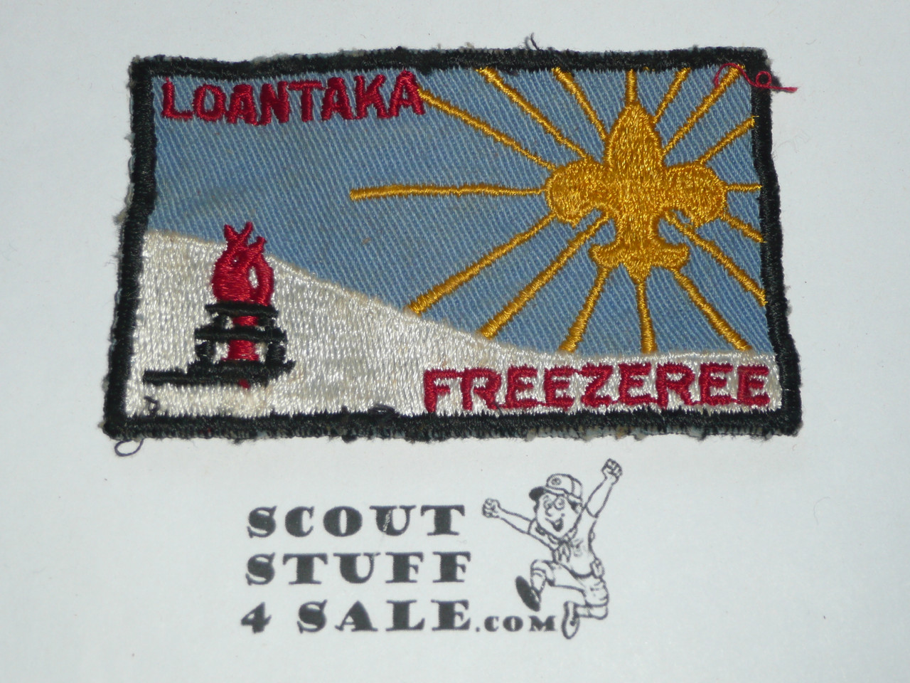 Loantaka Freezeree Camp Patch, sewn