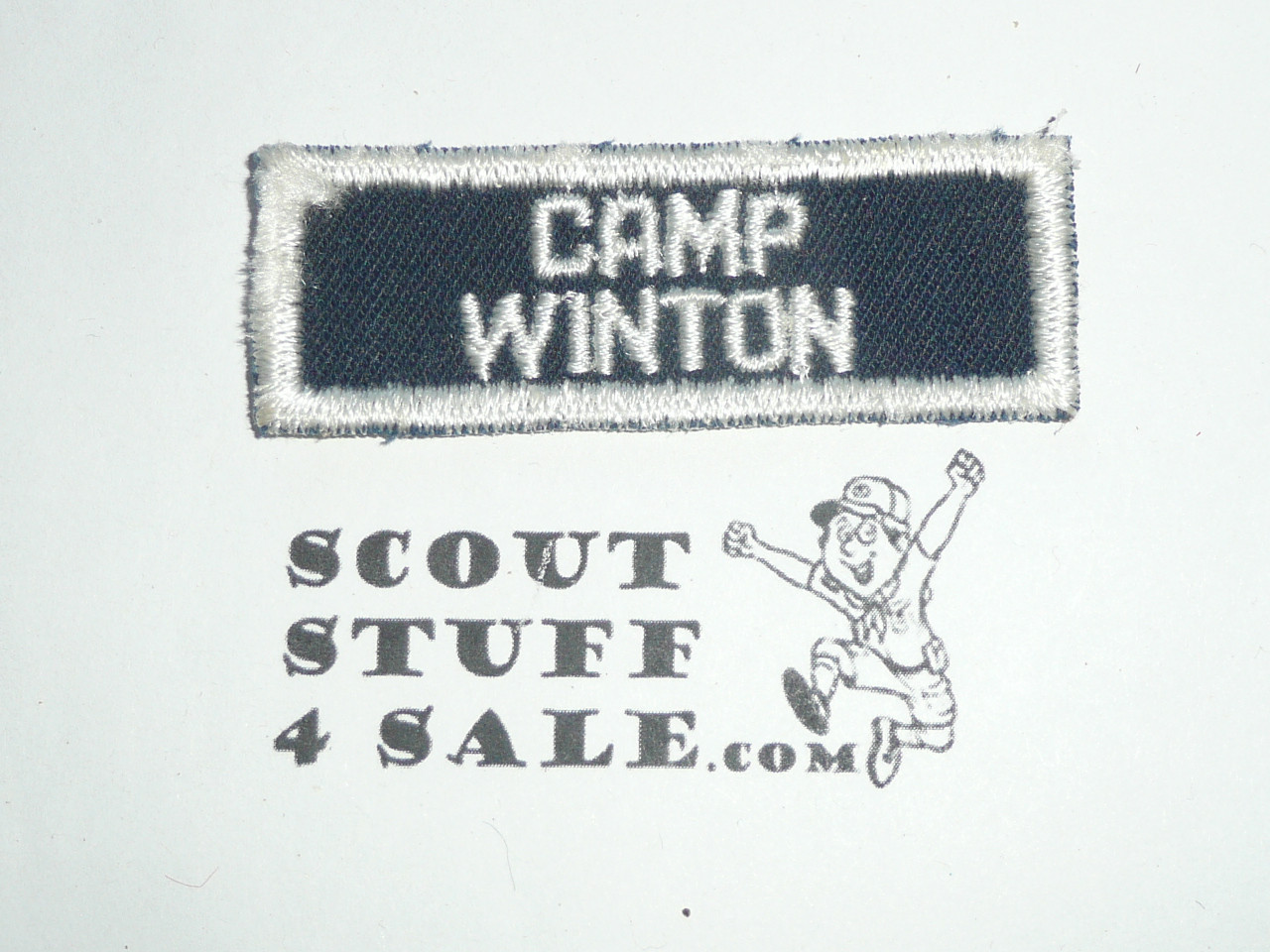 Camp Winton High Sierra Camps Segment Patch, Golden Empire Council, 1970's