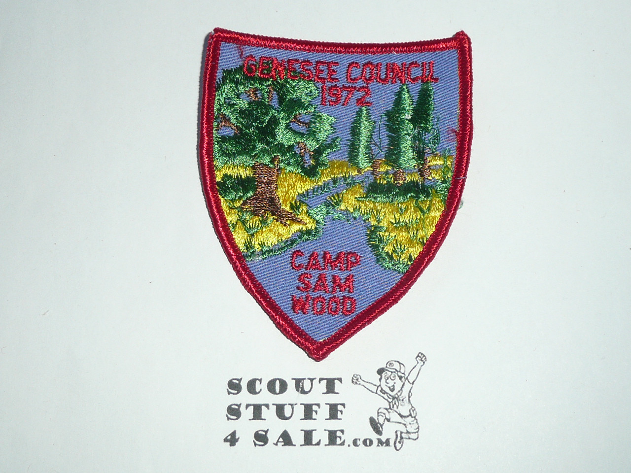 Camp Sam Wood Patch, Genesee Council, 1972