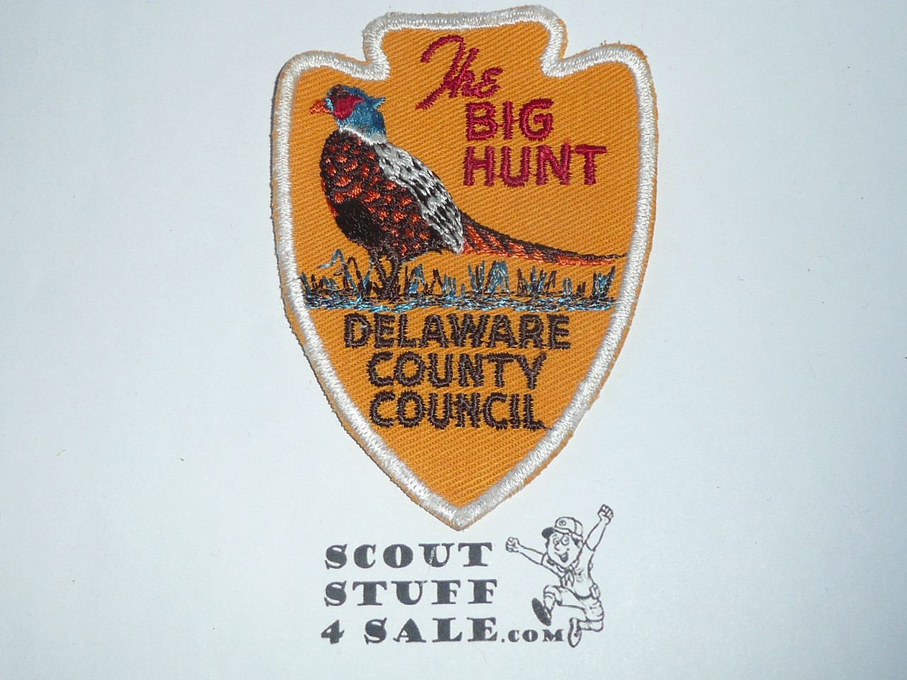 The Big Hunt Patch, Delaware County Council, c/e twill