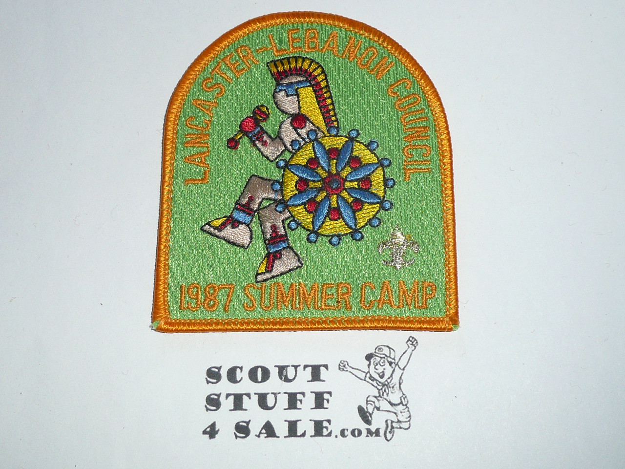 Lancaster-Lebanon Council Summer Camp Patch, 1987