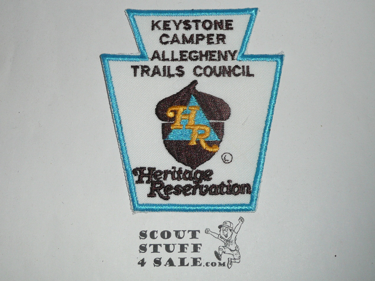Heritage Reservation Patch, Allegheny Trails Council, Keystone Camper