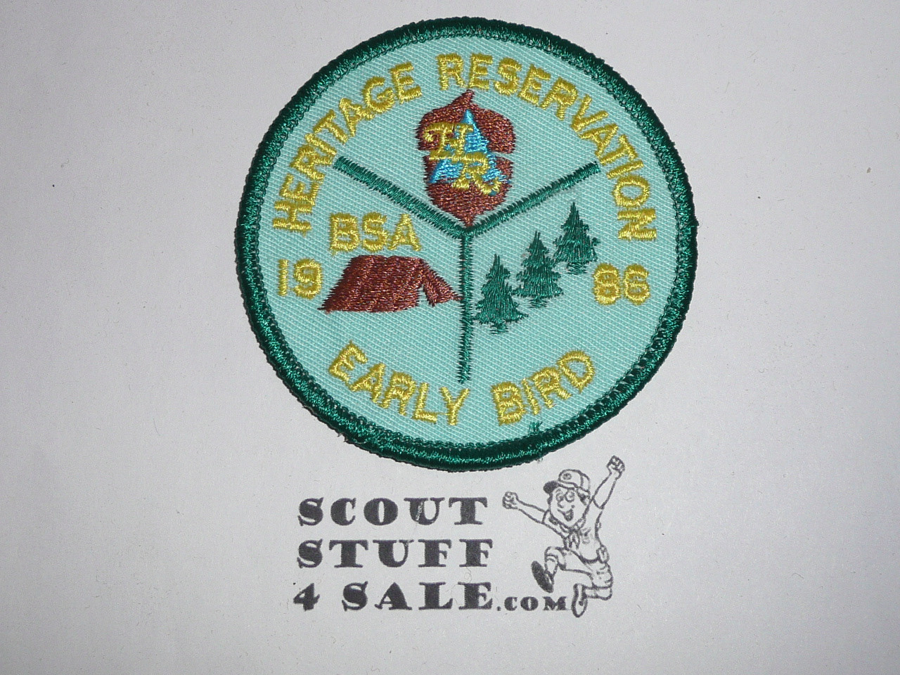 Heritage Reservation Patch, Allegheny Trails Council, 1986 Early Bird