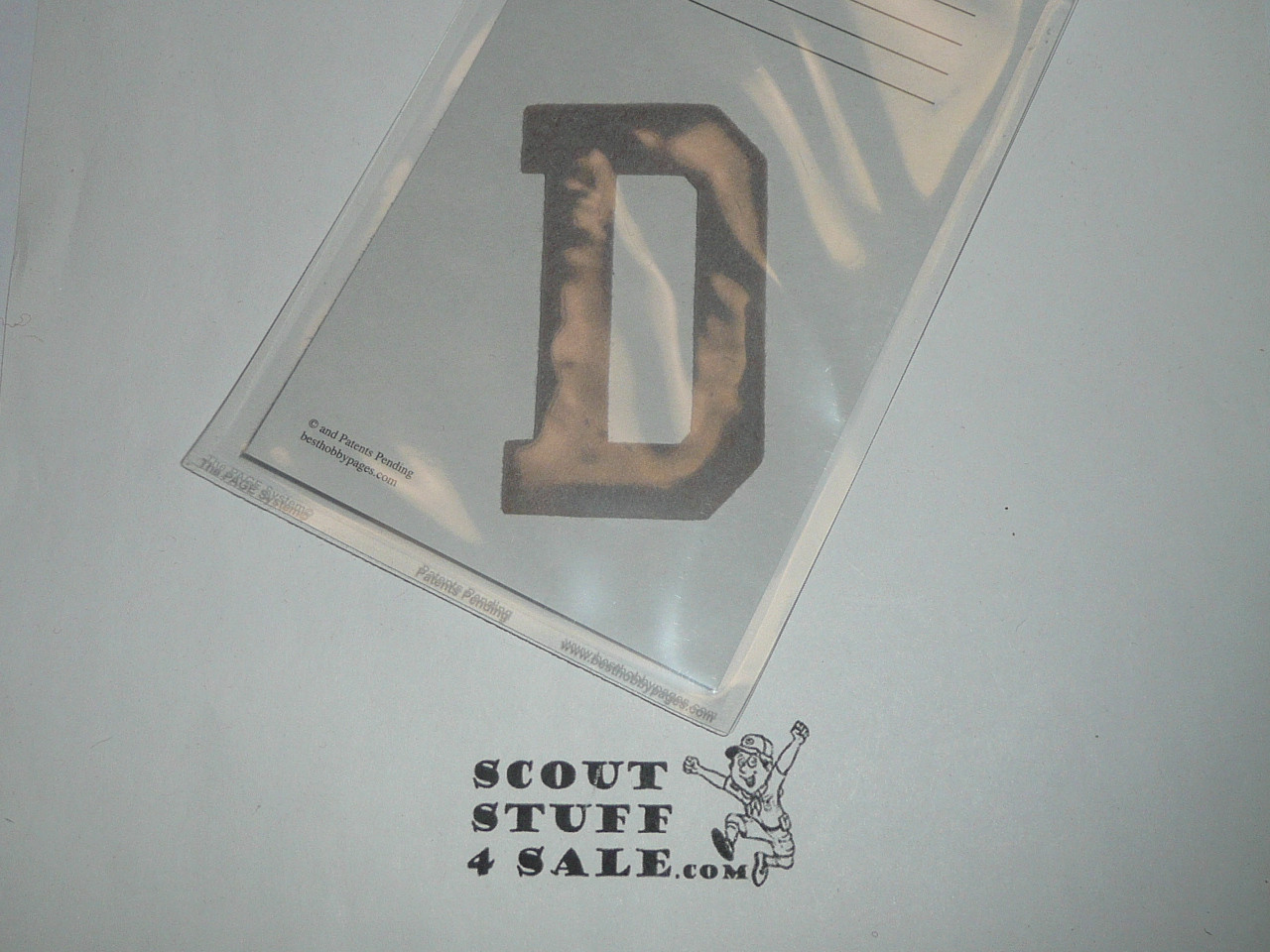 Camp Denton "D" Felt Patch, Sir William Johnson Council