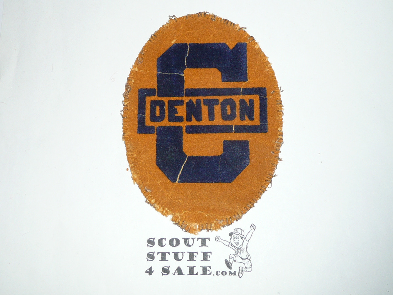 Camp Denton Flocked on Composition Material Patch, Sir William Johnson Council