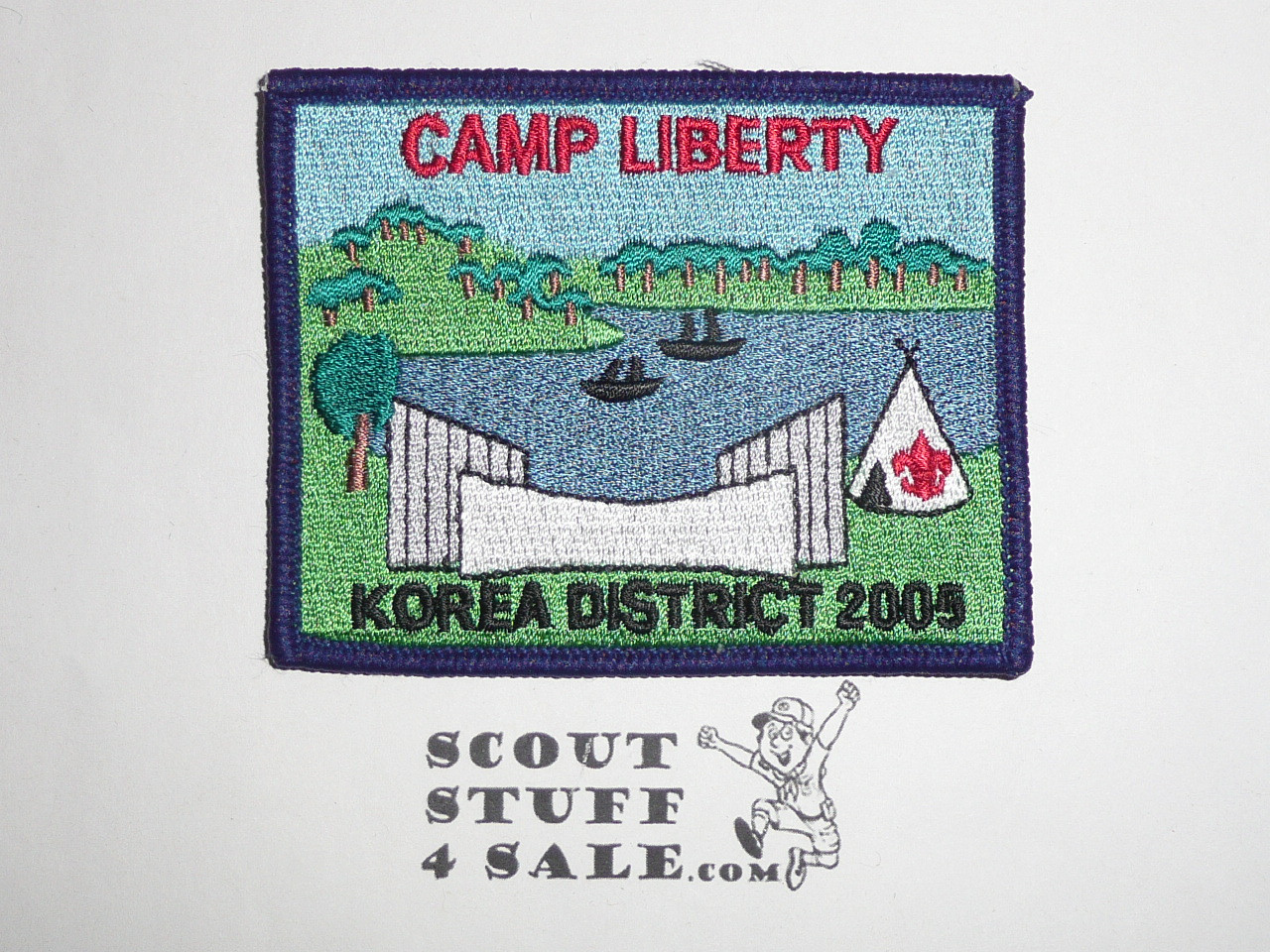 Camp Liberty Patch, Korea, Far East Council, 2005
